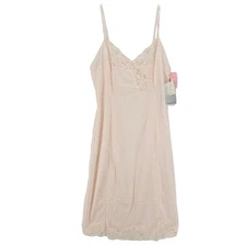 NWT WONDERMAID Slip Fine Lace Non Cling VINTAGE Satinique Peach Color Size 36