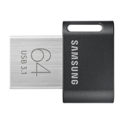 SAMSUNG 64GB FIT Plus Grau Pen Drive Flash Drive Memory Stick USB-Stick