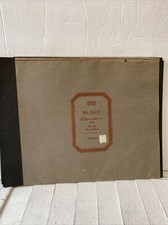 Vintage photo album black pages No. 912-F. New 10 Sheets: RARE