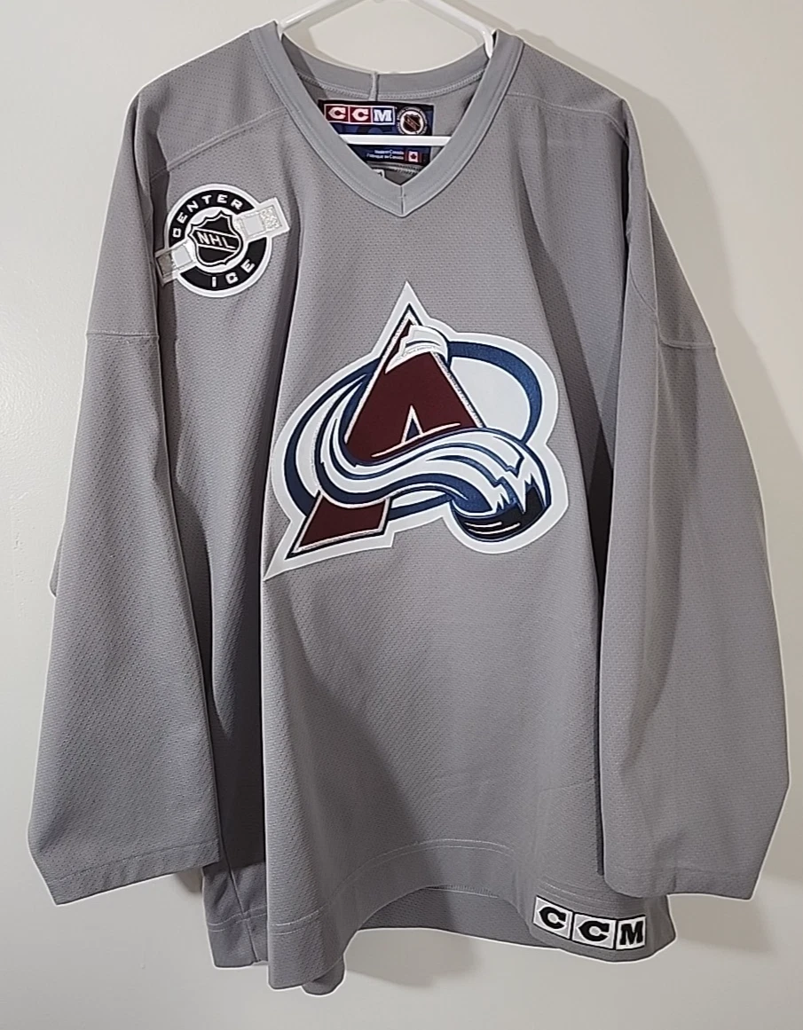 Sweat à Capuche CCM Colorado Avalanche - Gris - Taille L - Hockey NHL