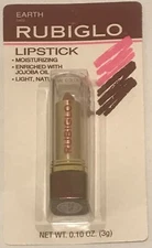 2 Rubiglo Lipstick EARTH 0402  Moisturizing lipstick enriched with jojoba oil