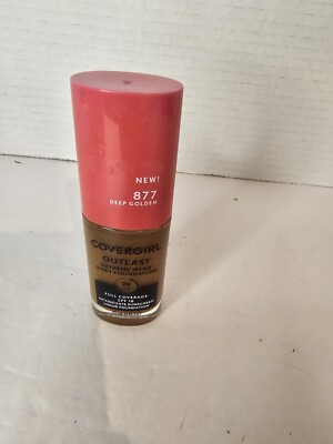 Covergirl Outlast Extreme Wear 3-in-1 Foundation 877 Deep Golden 4pcs Read