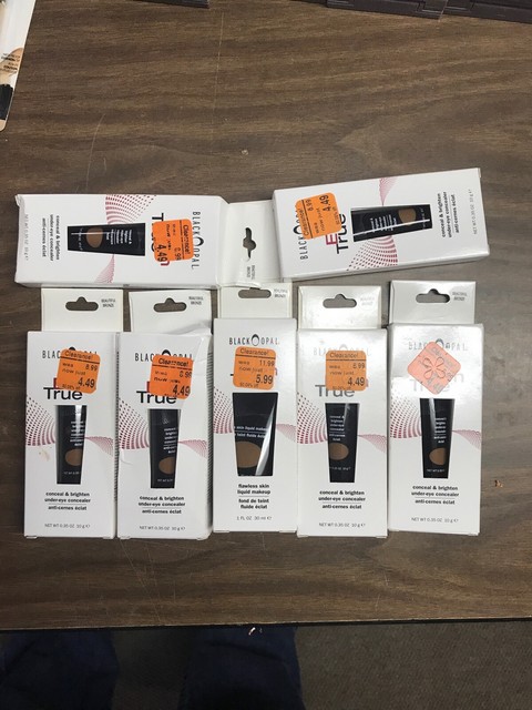 Lot Of 7 Black Opal Even True Under-eye Concealer - Toast - .35 OZ