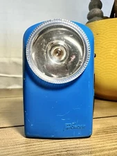 Vintage 1950s Wonder Flashlight Light | Made in France | Battery Lamp Torch