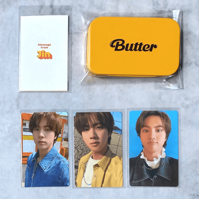 BTS Butter Peaches Cream トレカ ジミン セット BTS JIMIN Butter Official Photo card Cream Peaches Fan club