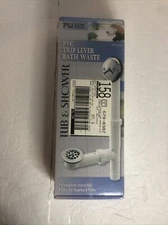 Plumb Works Brass Trip Lever Bath Waste 679-8387  NEW