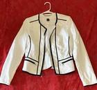 White|black Dress Jacket Size 4 — photo 1