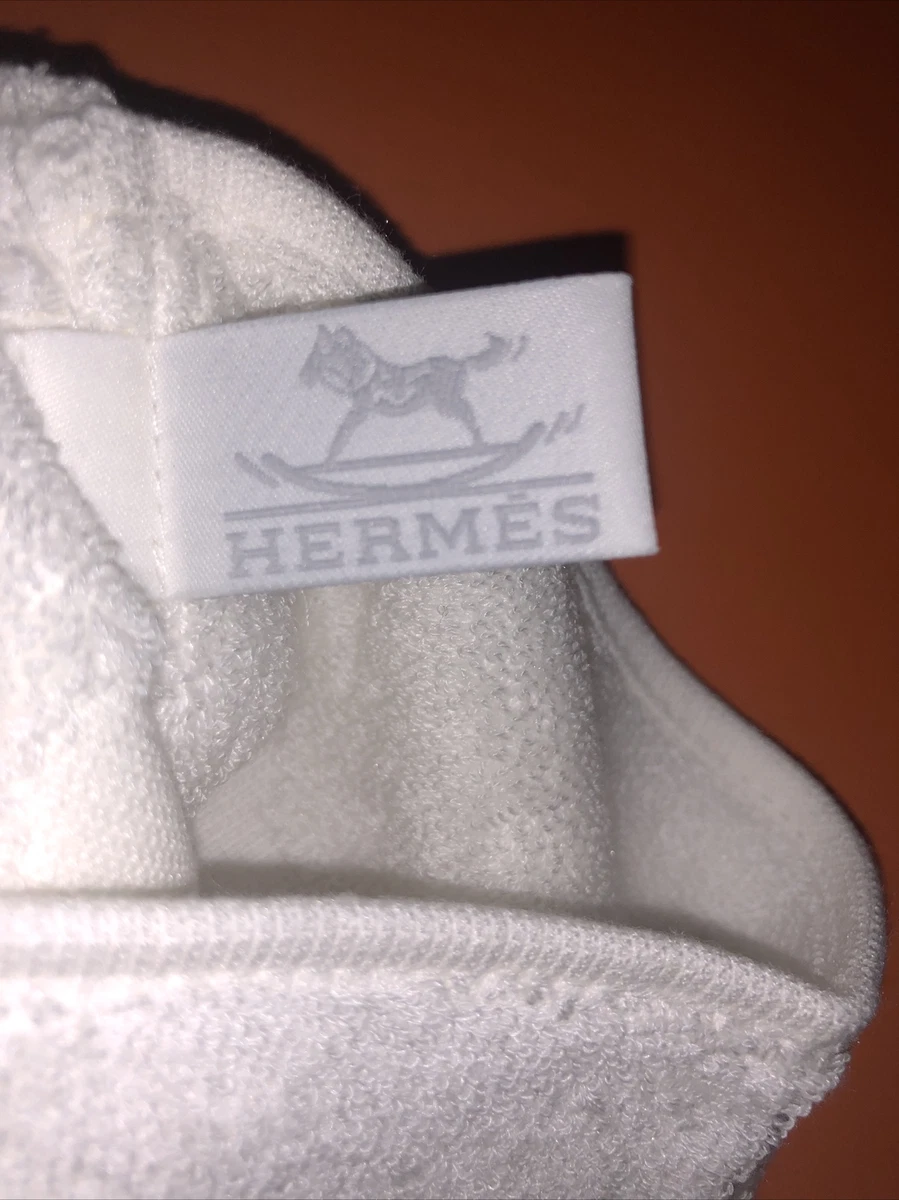 Genuine Hermes Baby Cotton Washcloth eBay