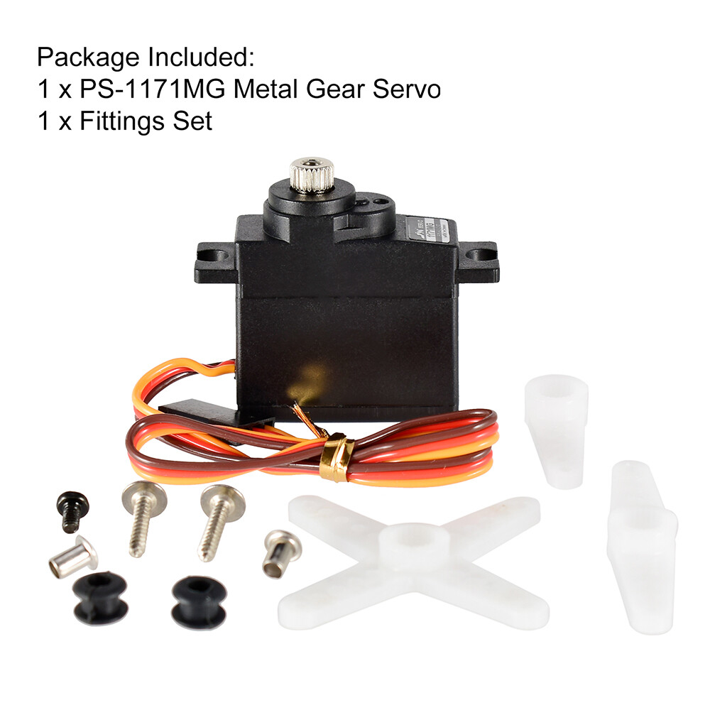 JX Servo PS1171MG 17g 3.5kg Torque Metal Gear Analog Core Servo for RC