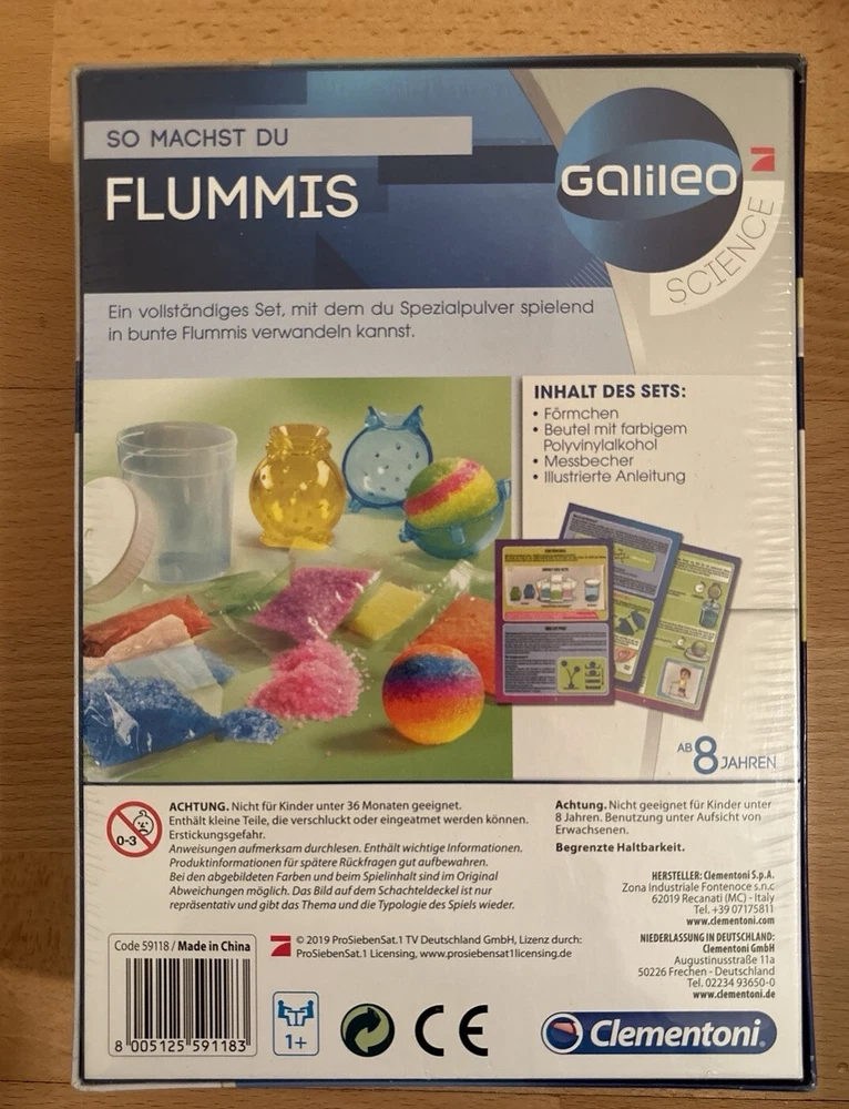 So machst Du Flummis, Galileo, OVP, Clementoni