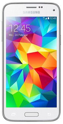 Samsung Galaxy S5 mini Smartphone 4,5 Zoll 16 GB weiß ''gut''