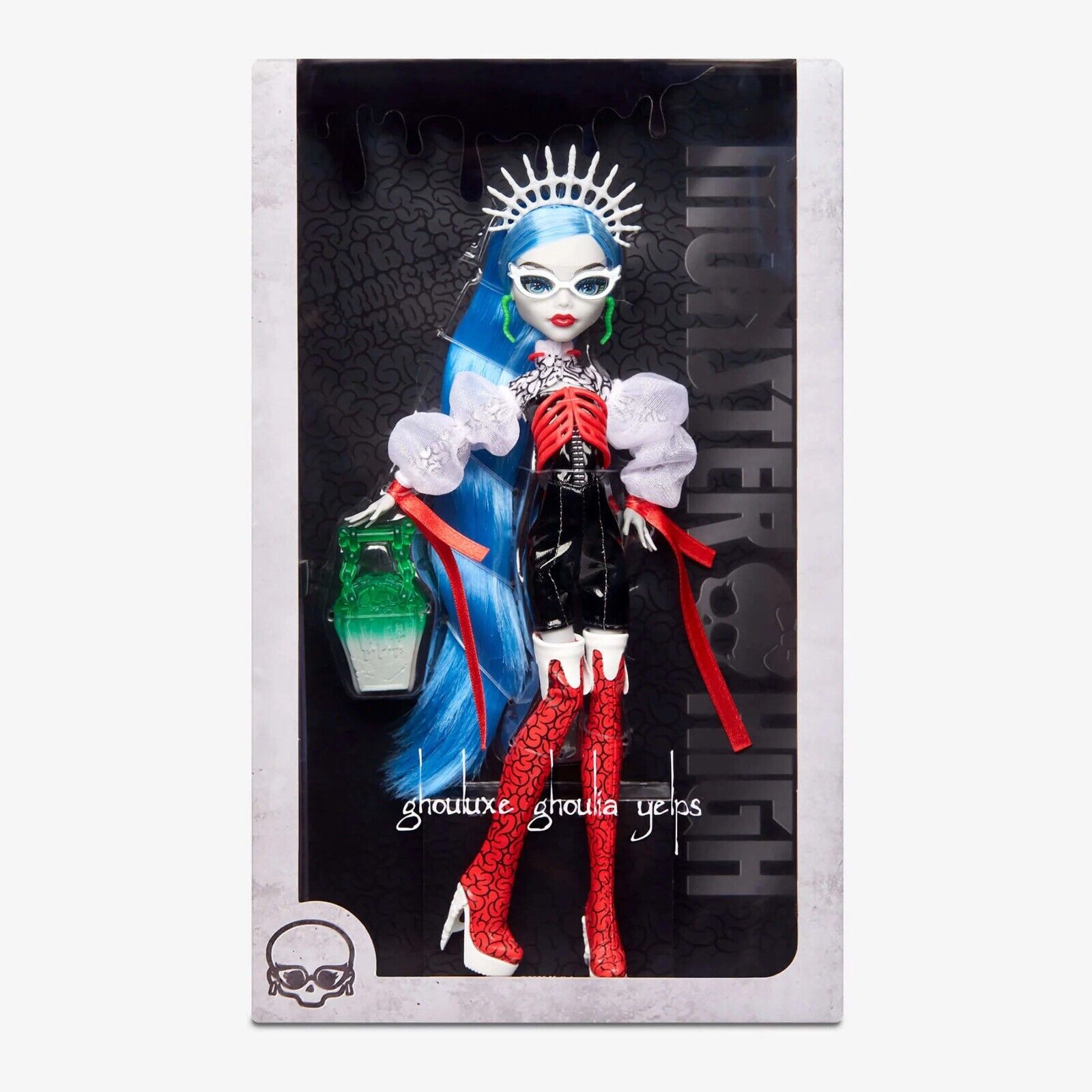 PRÉ-VENDA Boneca Monster High Collectors Ghouluxe Ghoulia Yelps