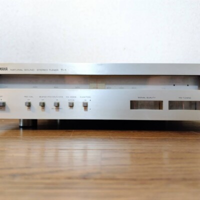 YAMAHA ヤマハT-1 natural sound stereo tuner Yamaha T-1 Natural Sound Stereo Tuner (1978-81) – The