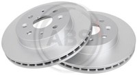 2X A.B.S. 17425 Bremsscheibe Vorne FüR KIA