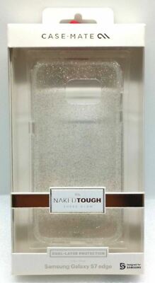 NEW inBOX Case-Mate Naked Tough Sheer Glam Phone Case for Samsung Galaxy S7 Edge