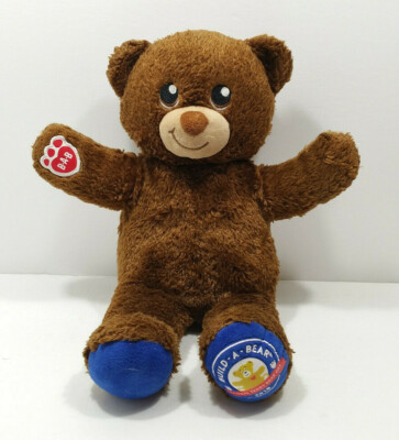 2018 BAB Build A Bear National Teddy Bear Day 15'' Brown Plush Toy Stuffed Animal