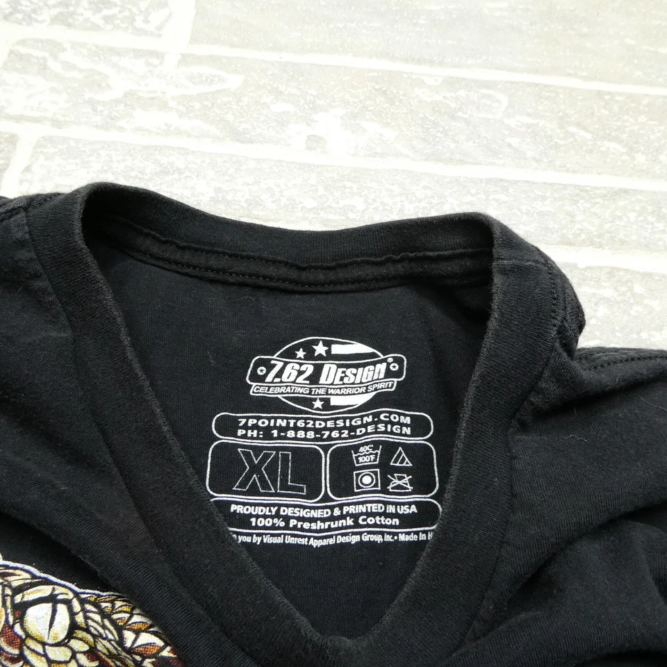 Camisa Diseño 7.62 Adulto XL Don't Tread on Me Rattlesnake Marine Corps Logo Para Hombre Foto 3 de 4