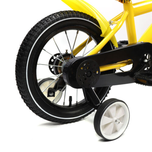 14 Zoll Kinderfahrrad Jungen Mädchen Fahrrad ab 3-6 Jahre mit Hilfsrad Rad Bike - Bild 45 von 49