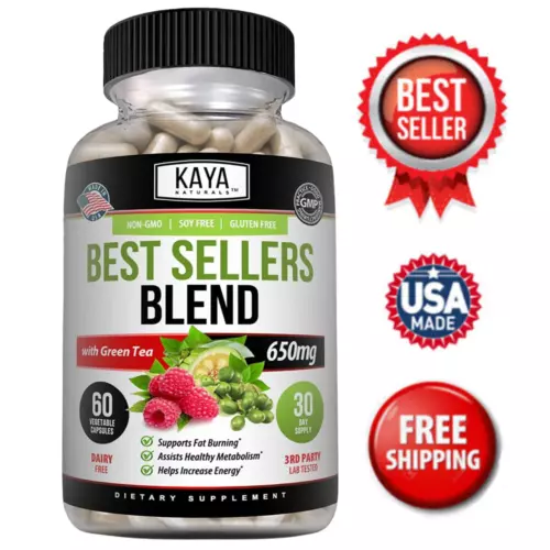 Best Sellers Blend 60ct - Boost Metabolism, Weight Loss, Energy, General Health