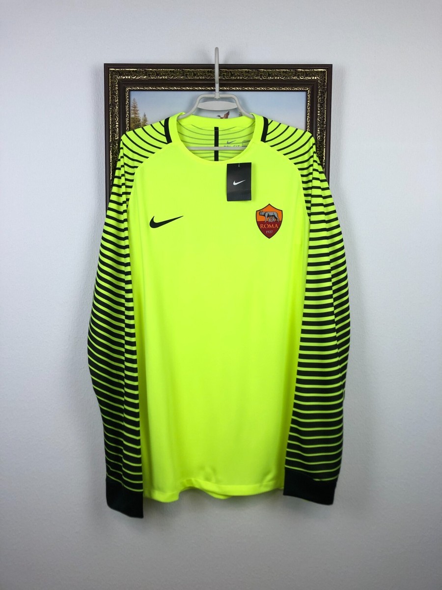AS Roma 2016 Player Issue GK Goalkeeper Away Football Shirt Soccer
