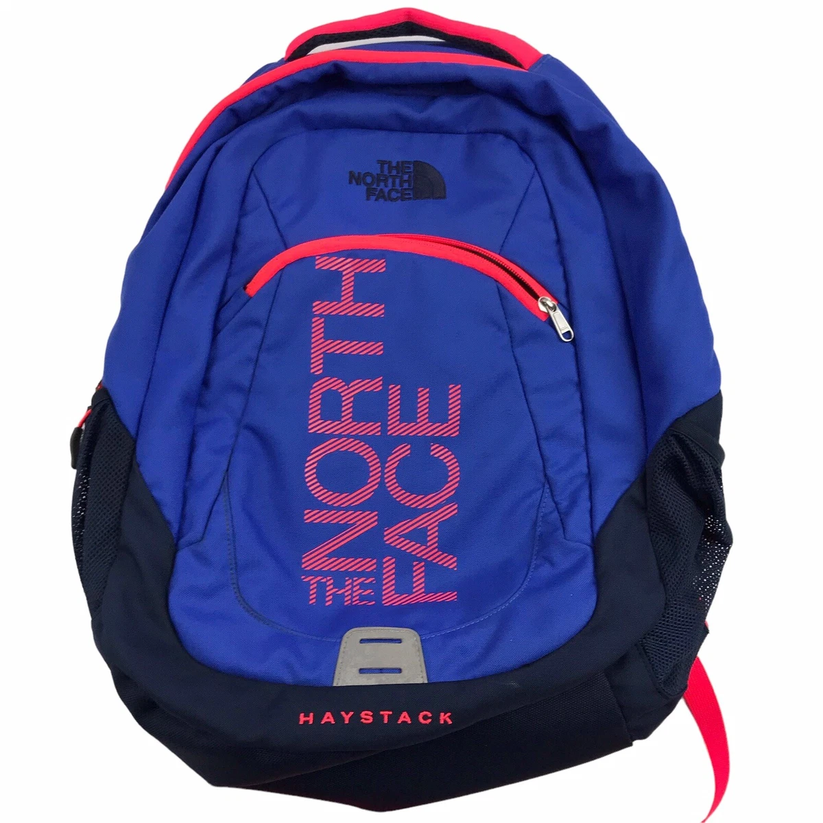 The North Face Haystack Backpack Black Laptop Sleeve Z9 eBay