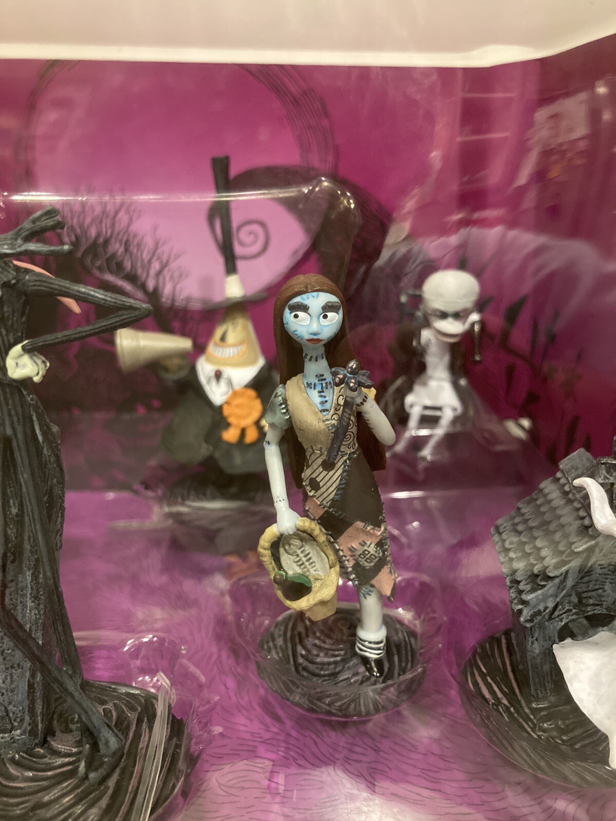 Disney Nightmare Before Christmas Deluxe 9 Piece Figurine Play Set