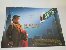 MOVIE FILM MINI CINEMA POSTER Miracle on 34th Street Discover the Miracle 1994