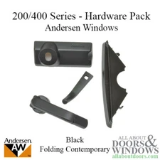 Andersen Casement Window 200 400 Series Hardware Pack Folding Contemporary Black
