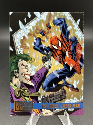 1995 Skybox DC vs Marvel #78 The Joker vs Spider-Man