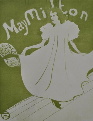 Henri de Toulouse Lautrec: May Milton, signed engraving, 1927