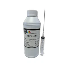 Black Bulk Refill Ink 500ml Bottle Pigment for Hp/Canon/Epson Printers