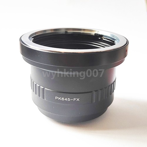 Pentax 645 PK645 Lens to Fujifilm Fuji X mount FX X-pro1 X-T3 X-E4 A2 M1 Adapter - Picture 3 of 3