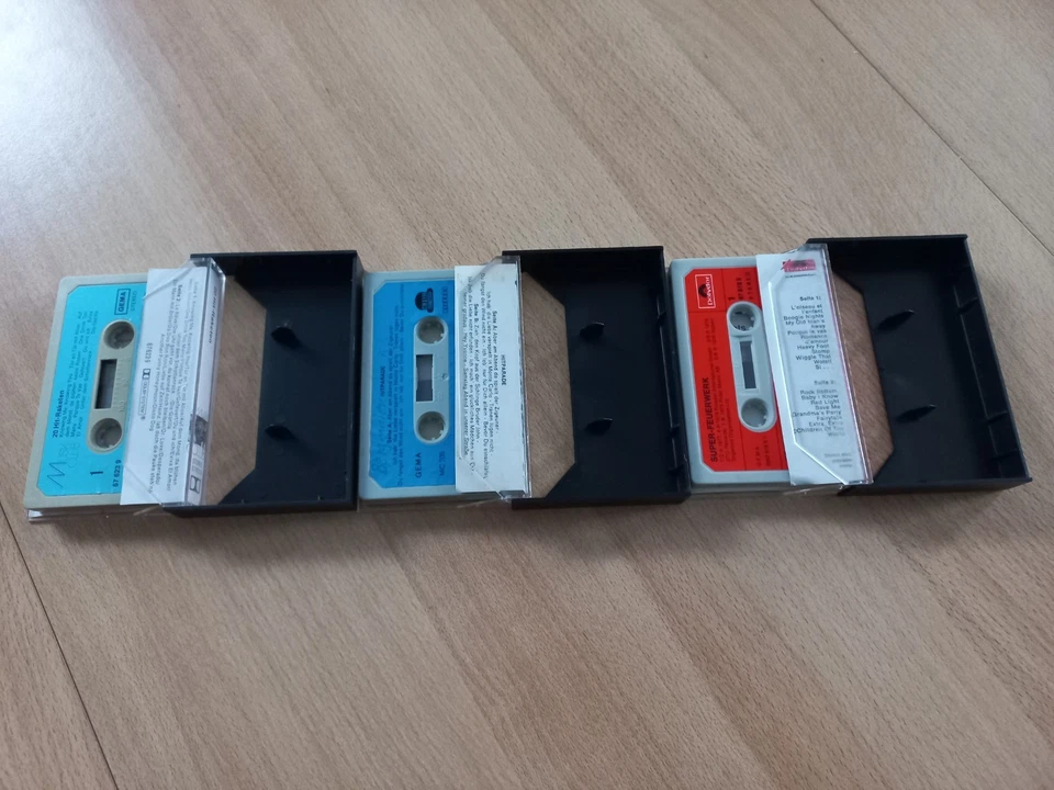 20 Hitraketen Hitparade Super Feuerwerk Partymusik 70er Jahre MC Kassette 050 - Bild 3 von 3