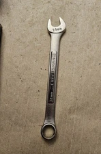 Sears Craftsman NOS Metric Satin Combination Wrench, 6pt, USA 14mm Part # 42871