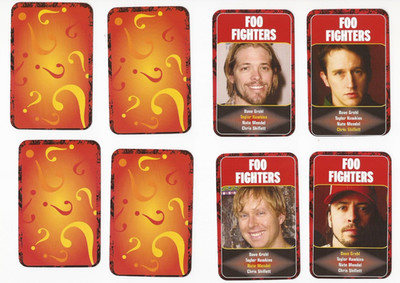 FOO FIGHTERS ~ 4 KARTEN U.A. DAVE GROHL ~ ROCK ~ MUSIKSPIELE ~ 2006