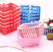 Shopping Basket with Handle Kid Toys Supplies 1/12 Scl. Price Is For Each