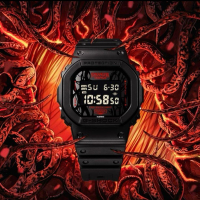 CASIO G-Shock Black DW-5600STT-1JR DIGITAL 5600 SERIES Stranger