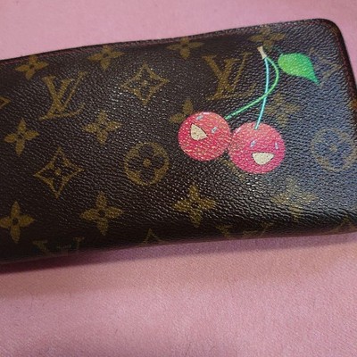 Louis Vuitton Long Wallet Limited Collaboration Monogram Cherry