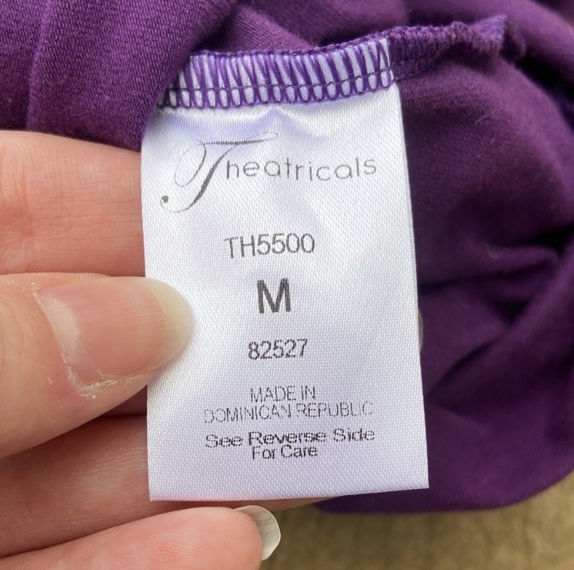 Theatricals Purple Spaghetti Strap Basic Dance Le… - image 3