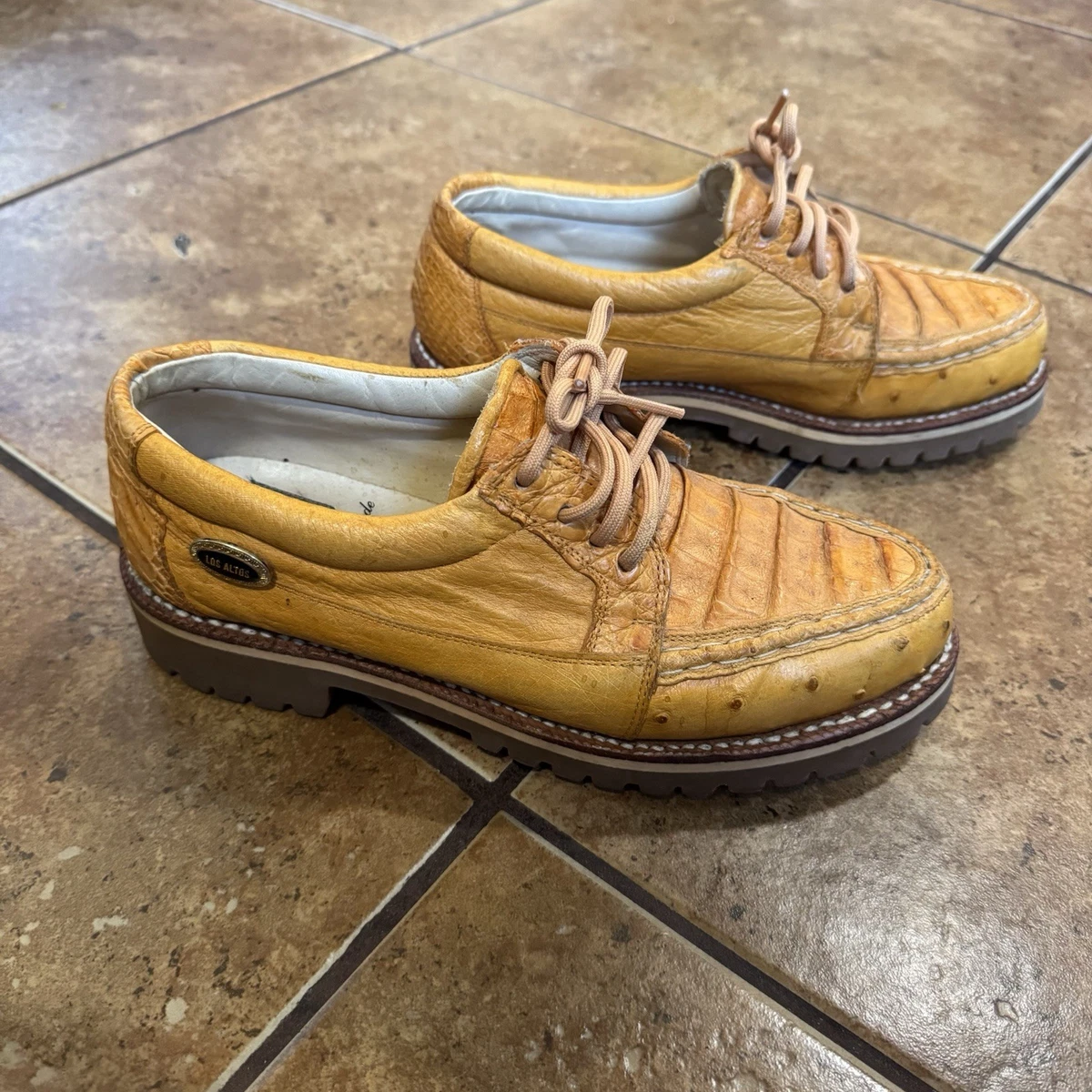 Ostrich Shoes in Men