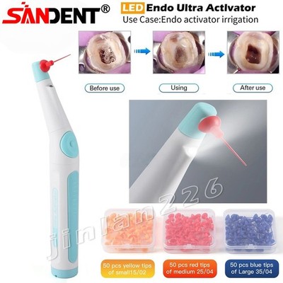 Dental Endo Ultra sonisch Activator Root Canal Ultrasonic Irrigator +150pcs Tips