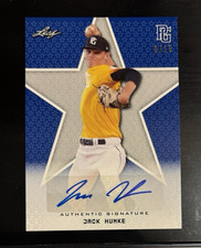Jack Hunke 2020 Leaf Perfect Showcase Blue Auto JH3 Missouri State /15