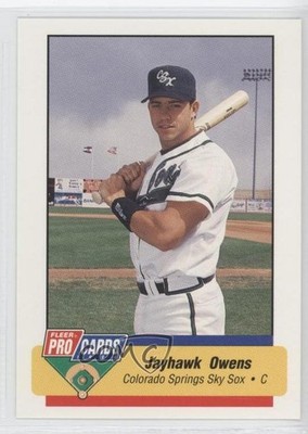 1994 Fleer ProCards Minor League Jayhawk Owens #737 0f4
