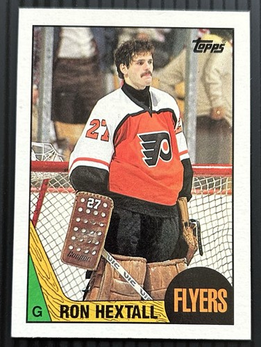 Ron Hextall #169 1987 Topps card