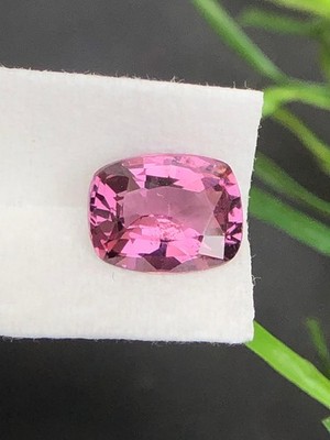 Natural Spinel Gemstone Pinkish Color Rare Cushion 6.50x5 mm Loose Gemstone
