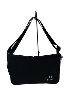 HAGLOFS Shoulder Bag, Polyester, Black