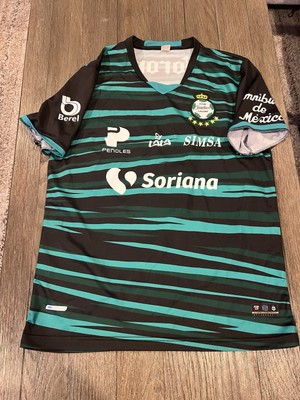 Vtg CLUB SANTOS LAGUNA Jersey Mens Large Corona Soccer FMF Futbol