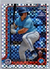 2025 Topps Pro Debut - Chrome Aaron Parker #PDC-21 (RC) X-Fractor