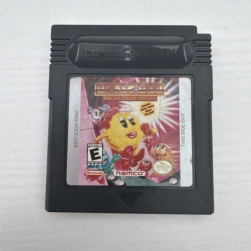 Ms. Pac-Man Special Color Edition (Game Boy Color, 1999) - Cartridge Only Tested