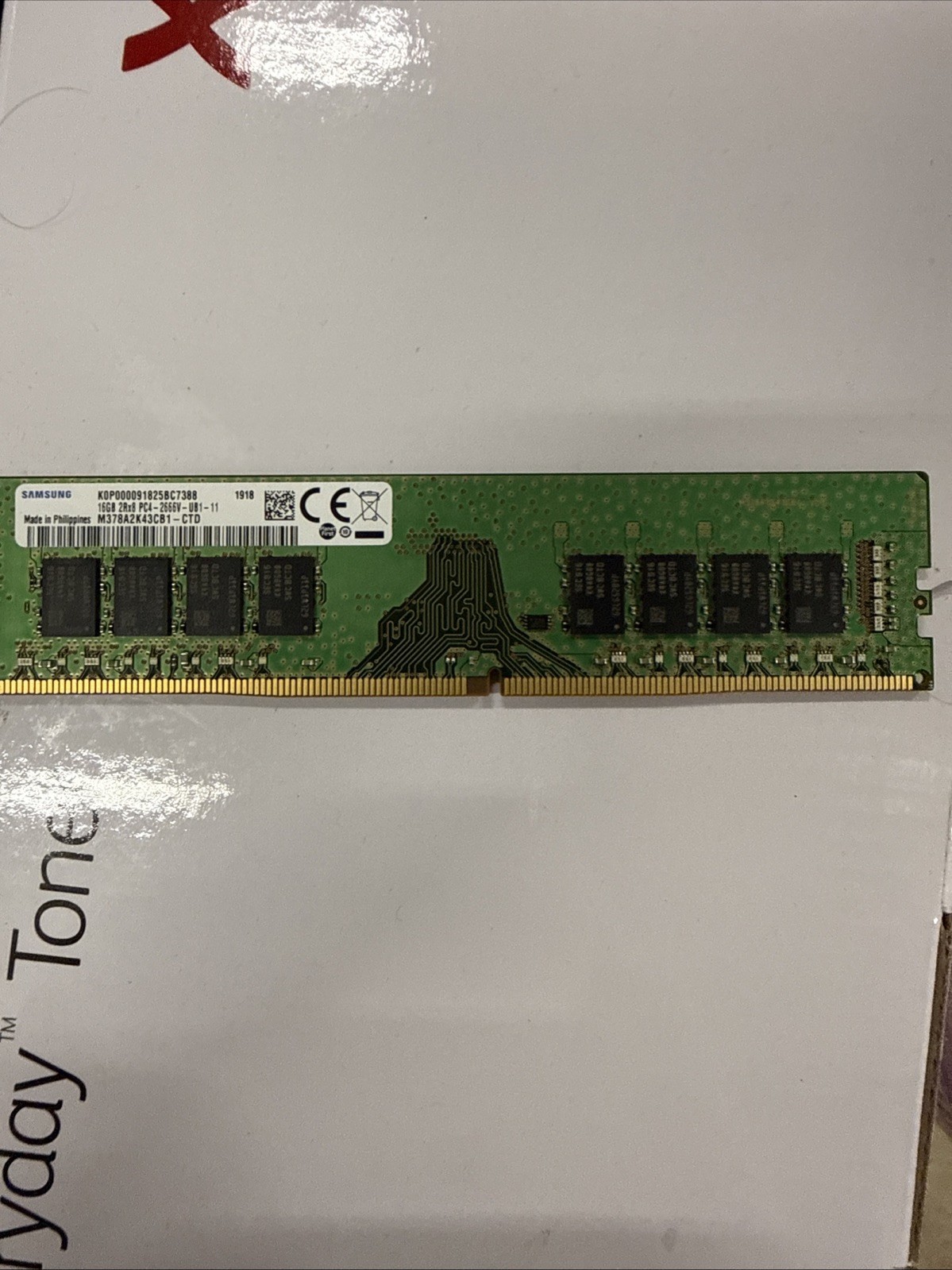 Samsung 16GB 2RX8 PC4-2666V NON ECC MEMORY